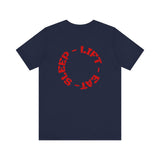 Lift Eat Sleep - Unisex Jersey Short Sleeve Tee