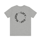 Lift Eat Sleep - Unisex Jersey Short Sleeve Tee
