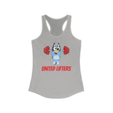 Blue Dog - Women's Ideal Racerback Tank