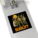 Deadlift - Square Sticker Indoor\Outdoor