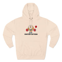 Donut Lifter - Three-Panel Fleece Hoodie