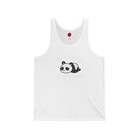 Thicc Thighs Sleep Deprived - Unisex Jersey Tank