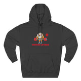 Donut Lifter - Three-Panel Fleece Hoodie