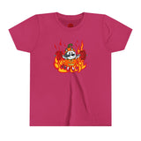 Muffers Fire Pumpkin - Youth Short Sleeve Tee