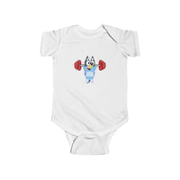 Blue Dog - Infant Fine Jersey Bodysuit (Rabbit Skins)