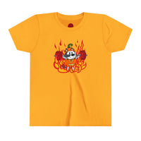 Muffers Fire Pumpkin - Youth Short Sleeve Tee