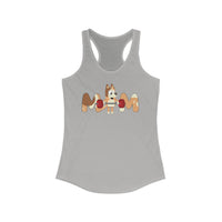 Chill Dog Mum - Women's Ideal Racerback Tank