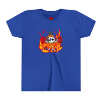 Muffers Fire Pumpkin - Youth Short Sleeve Tee