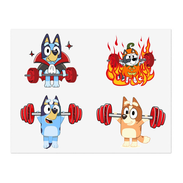 Blue Dog Crew - Sticker Sheets