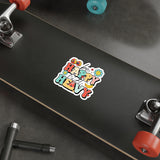 Be Happy Lift Heavy - Die-Cut Sticker