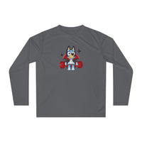 Blue Dog Vampire - Unisex Performance Long Sleeve Shirt 40+ UV protection