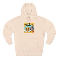 Thicc & Fluffy - Three-Panel Fleece Hoodie