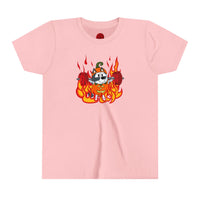 Muffers Fire Pumpkin - Youth Short Sleeve Tee