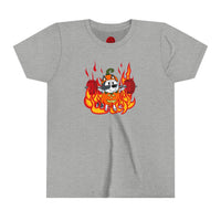 Muffers Fire Pumpkin - Youth Short Sleeve Tee