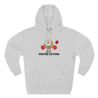 Donut Lifter - Three-Panel Fleece Hoodie