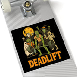 Deadlift - Square Sticker Indoor\Outdoor