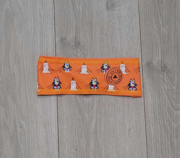 Blue Dog Halloween - Headband - Pre-Order Item